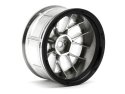 HPI LP29 LM-R Wheel, 3mm OffSet, Chrome, (2pcs)