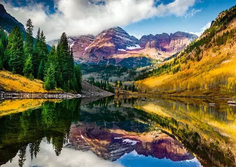 RAVENSBURGER 1000-PIECE PUZZLE Aspen,Colorado