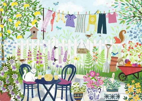 RAVENSBURGER 1000-PIECE PUZZLE Summer Garden