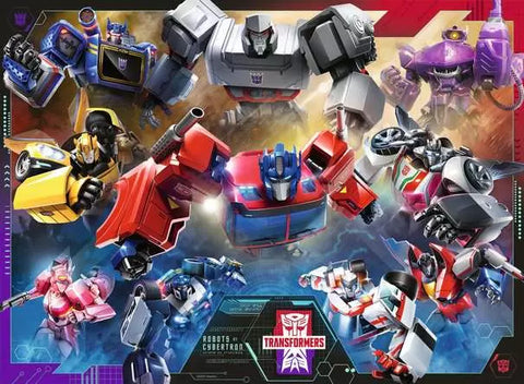 RAVENSBURGER 100 XXL LARGE-PIECE PUZZLE Transformers