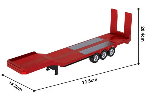 RCPRO RC Trailer 1/18 Platform Semi-Trailer
