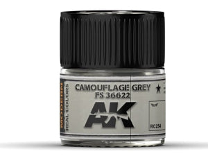 Real Colors: Camouflage Grey FS36622 Acrylic Lacquer Paint 10ml Bottle