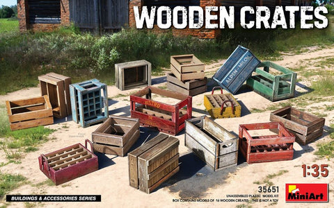 MINIART 1/35 Wooden Crates (16)