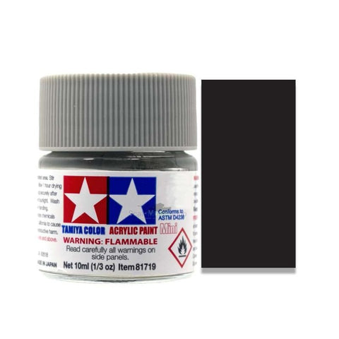 TAMIYA Acrylic XF-85 Rubber Black