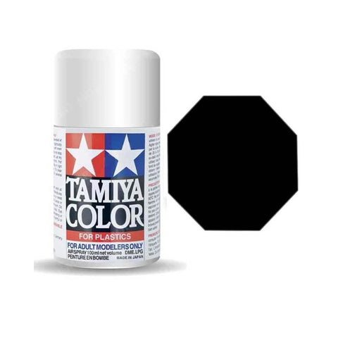 TAMIYA Lacquer Spray TS-82 Blk Rubber