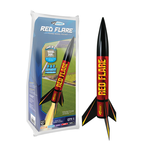 ESTES ROCKET Red Flare