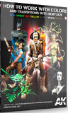 AKI How to Work with Colors & Transitions with Acrylics Book
