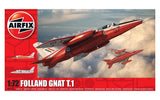 AIRFIX 1:72 Folland Gnat T1 Jet Trainer Aircraft