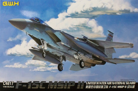 LION ROAR  1/48 US Air National Guard F15C MSIP II (Multi-Stage Improvement Program) Aircraft