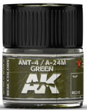 Real Colors: AMT4/A24M Green Acrylic Lacquer Paint 10ml Bottle
