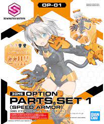 BANDAI  30MS Option Parts Set 1 (Speed Armor)