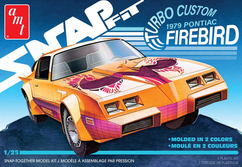 AMT 1/25 1979 Pontiac Firebird Turbo Custom Car (Snap)