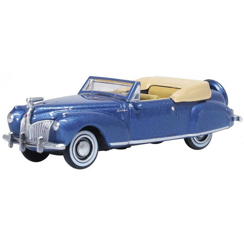 HO LINCOLN CONTINENTAL METALLIC BLUE