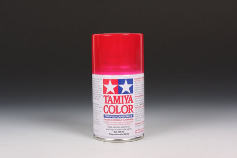 TAMIYA Polycarbonate Paint Spray PS-37 Red Translucent