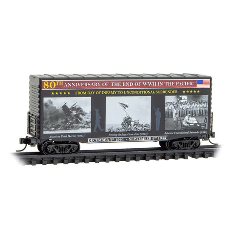 MICRO TRAINS N End of WWII in the Pacific Honorary Car