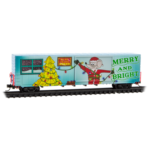 MICRO TRAINS  N 2025 Christmas Micro-Mouse (un-lit)