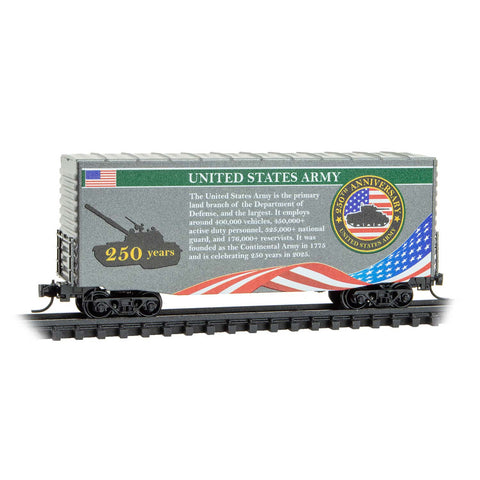 MICRO-TRAINS N U.S. Army Anniversary Car