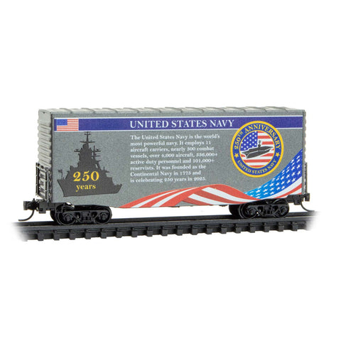 MICRO-TRAINS N U.S. Navy Anniversary Car