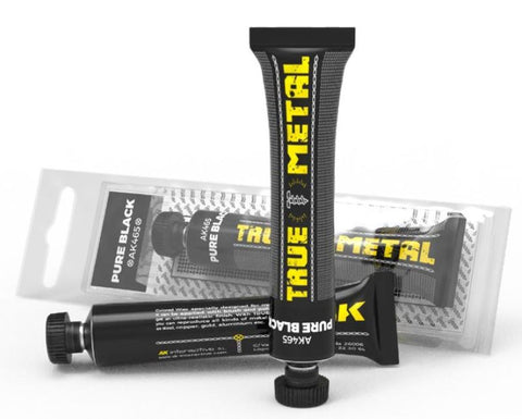 AKI True Metal Wax Pure Black 20ml Tube