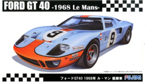 FUJIMI 1/24 Ford GT40 #9 1968 LeMans Winner Race Car