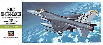 HASEGAWA 	1/72 F16C Falcon Aircraft