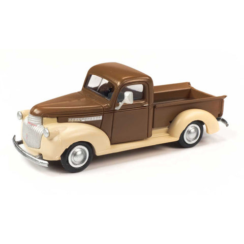 HO VEHICLE CHEVY PICKUP AIRDALE BROWN