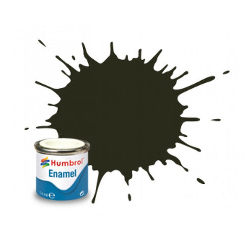 HUMBROL 14ml. Enamel Metallic Gun Metal