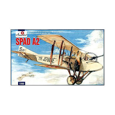 A-MODEL SPAD A2 FRENCH BIPLANE