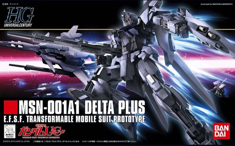 BANDAI HG 1/144 #115 MSN-001A1 Delta Plus