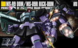 BANDAI HG 1/144 #59 Dom/Rick-Dom "mobile suit Gundam"