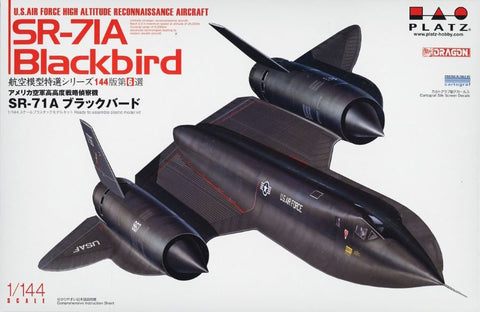 PLATZ 1/144 SR71A Blackbird USAF Strategic Reconnaissance Aircraft