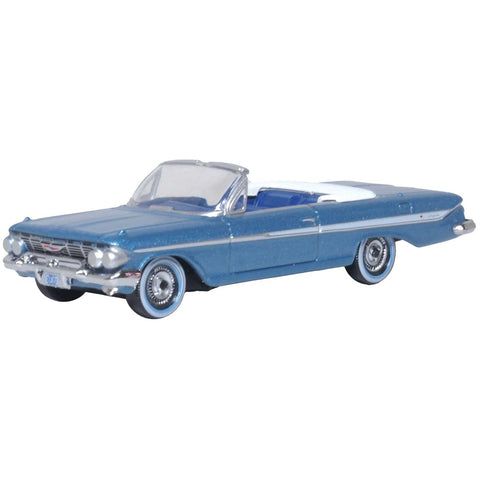 HO '61 CHEVY IMPALA CONVERTIBLE JEWEL BLUE