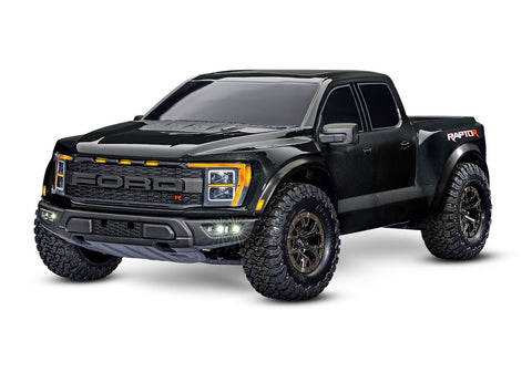 TRAXXAS Ford Raptor R: 4X4 VXL 1/10 Scale 4X4 Brushless Replica Truck BLACK