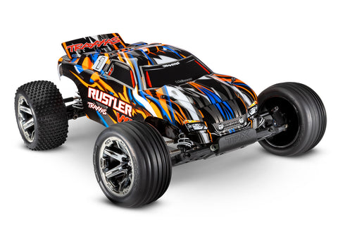 TRAXXAS RUSTLER VXL MAG 272R TRANS ORANGE