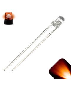 MODELEC 3mm Quick Flash Amber  LED