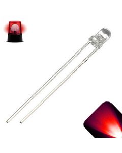MODELEC 3mm Slow Flash Red LED