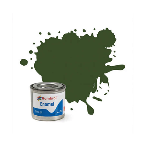 HUMBROL 14ml. Enamel RLM71 Dark Green Matte