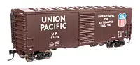 WALTHERS HO 40' Association of American Railroads Modernized 1948 Boxcar - Ready to Run -- Union Pacific(R) #107070