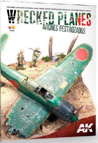 AKI Wrecked Planes Weathered Modeling Book