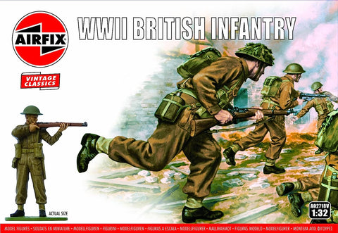 AIRFIX 1:32 WWII British Infantry