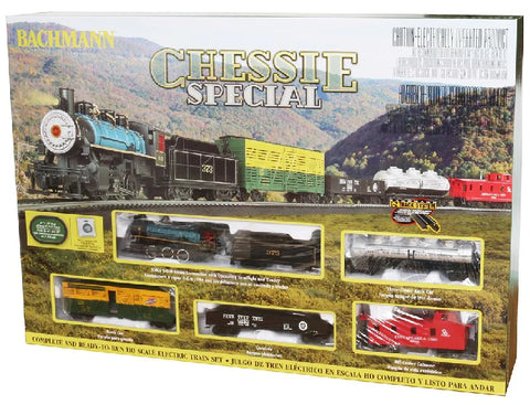 BACHMANN HO Chessie 0-6-0 Steam Locomotive Special Train Set