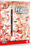 AKI Learning Series 13: Weathering Pencil Techniques Book