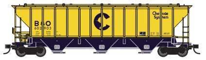 TRAINWORX N Covered Hopper, PS2-CD 4427, CARGILL #7734