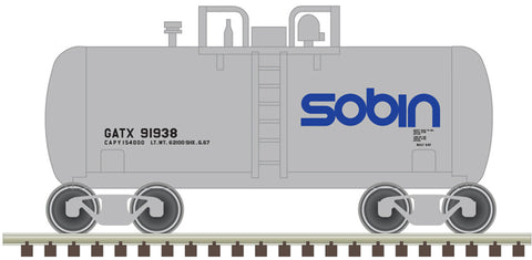 ATLAS N  Beer Can Shorty Tank Car Sobin (GATX) 91938