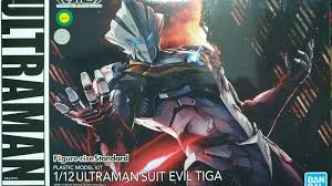 BANDAI  1/12 Ultraman Suit Evil Tiga