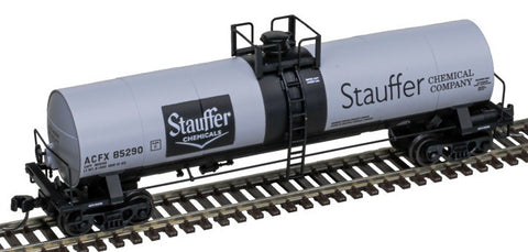 ATLAS N Tank Car, ACF 17,360 Gallon, Stauffer Chemical ACFX #85273
