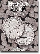 HE HARRIS Jefferson Nickel 1962-1995 Coin Folder