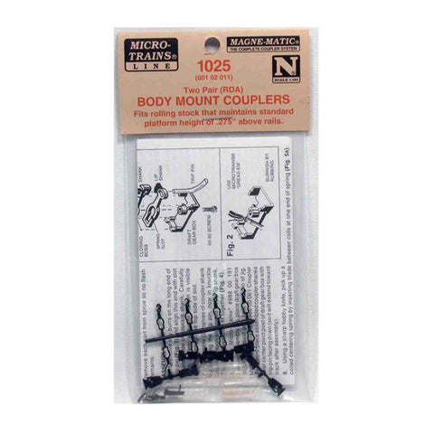 N BODY MOUNT COUPLERS