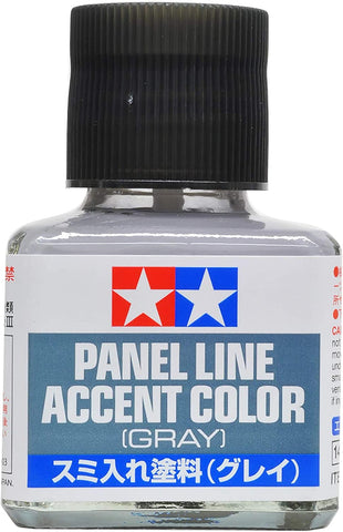 TAMIYA Gray Panel Line Accent Color (40ml Bottle)