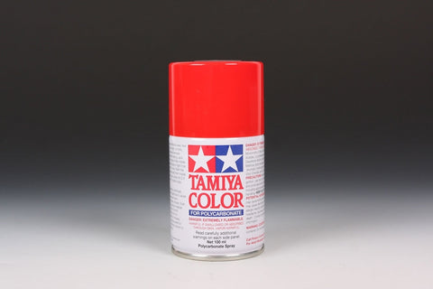 TAMIYA Polycarbonate Paint Spray PS-34 Bright Red